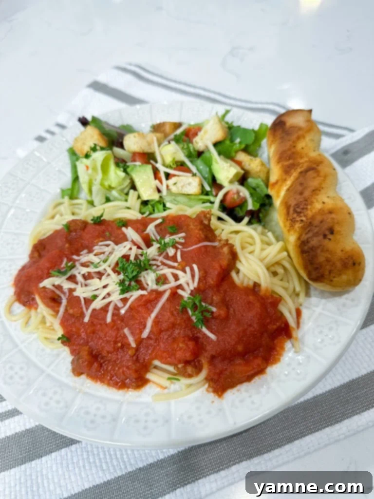 slow cooker spaghetti sauce