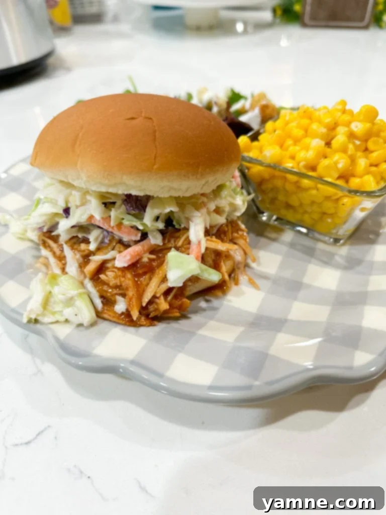 Preparing Slow Cooker BBQ Chicken