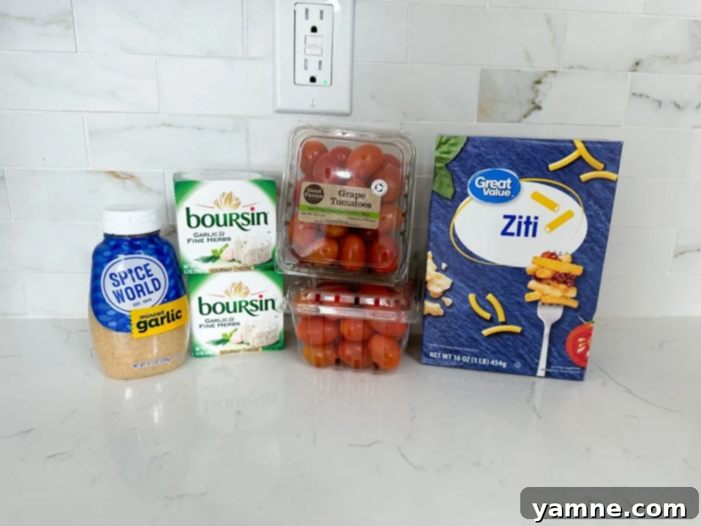 Boursin Cheese Pasta