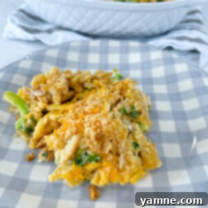 Chicken and Broccoli Macaroni Cheesy Casserole