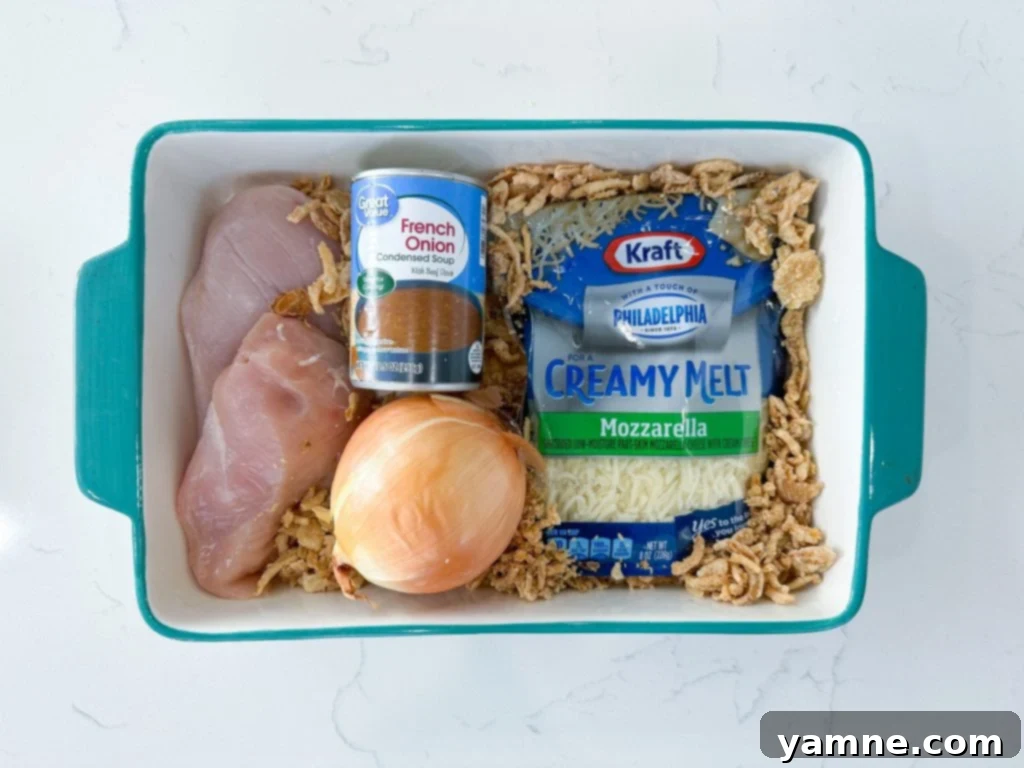 french onion chicken casserole