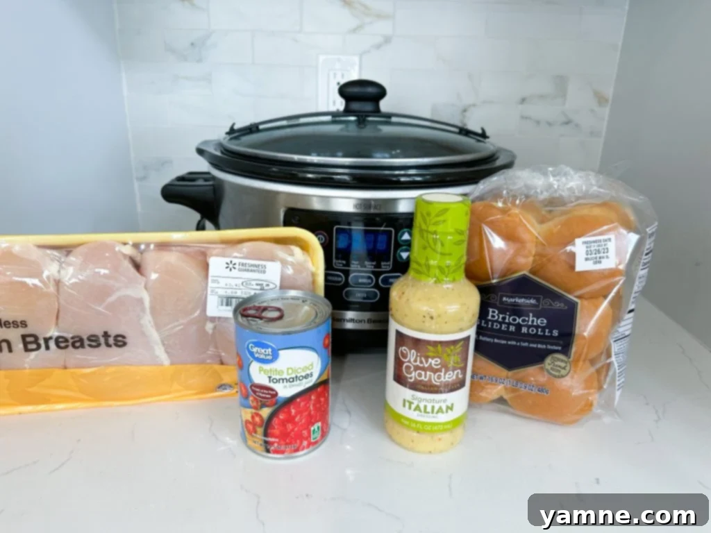 Italian Chicken Sandwich