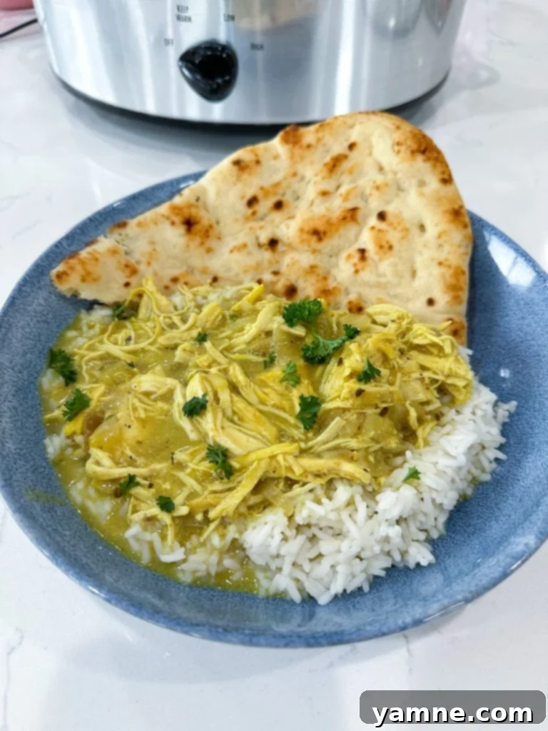 Easy Slow Cooker Chicken Coconut Curry 2 Slow Cooker Chicken Coconut Curry