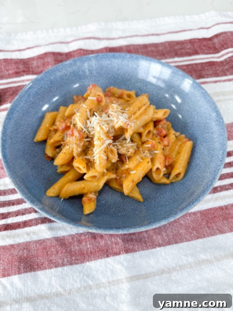 Shoestring Survival Meals 7 Potato Hot Dog Dinner in a skillet, ready to serve