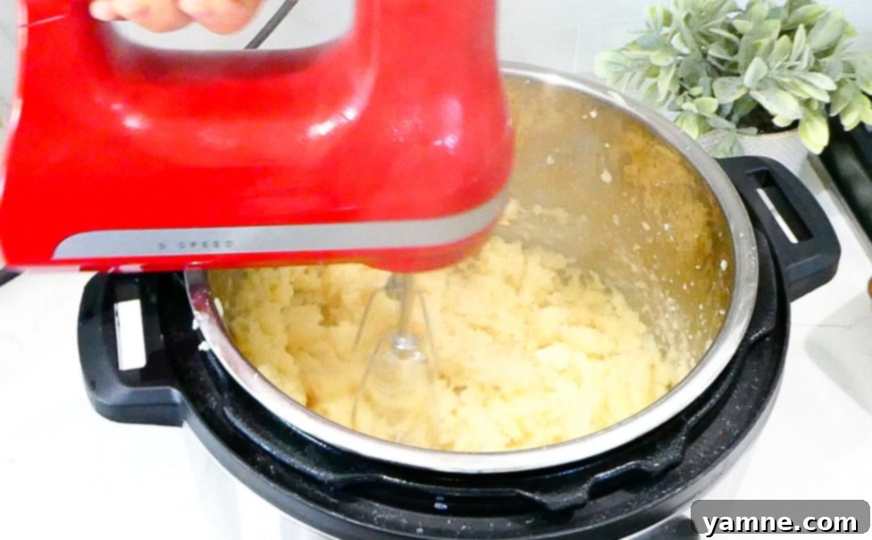 diced potatoes for mashed potatoes