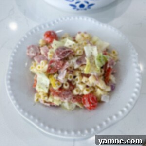 Italian Grinder Pasta Salad