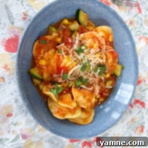 Delicious Summer Vegetable Ravioli