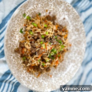 Slow Cooker Beef Teriyaki Ramen