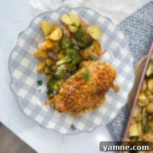 Parmesan Crusted Sheet Pan Chicken