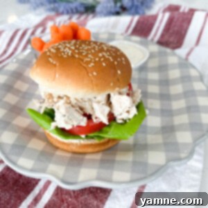 Delicious Chicken Caesar Sandwiches with crisp lettuce and tomato