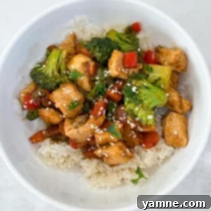 Easy and flavorful chicken and vegetable stir fry