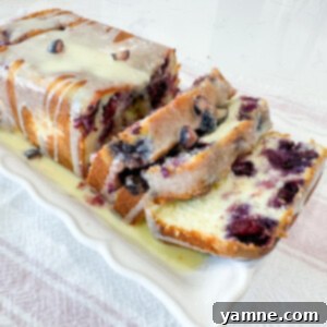 Zesty Lemon Blueberry Loaf 2 Delicious Blueberry Lemon Loaf Cake with Lemon Glaze