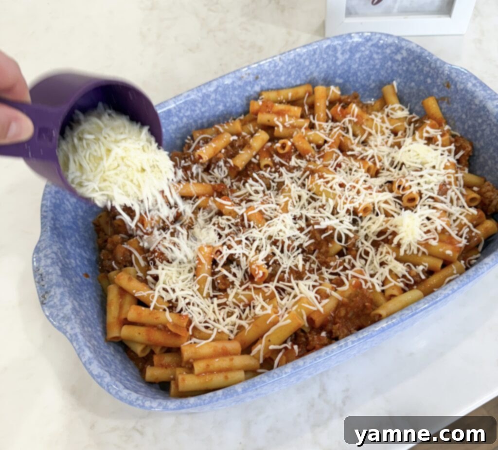 Ultimate Cheesy Baked Ziti 5 the best baked ziti