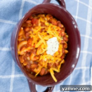 Hearty Chili Mac Soup 2 Hearty One-Pot Chili Macaroni Soup