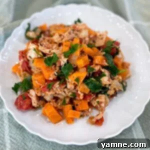 easy chicken and sweet potato dinner