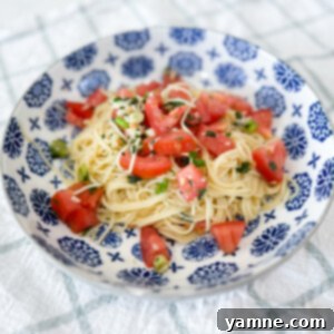 Fresh Tomato Angel Hair Pasta 2 Fresh Angel Hair Pasta with Tomatoes and Basil