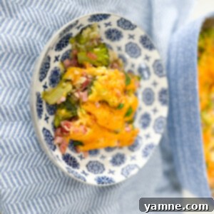 Ham Broccoli Rice Casserole