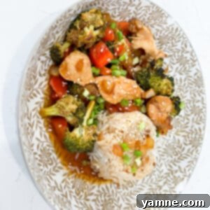 Easy Teriyaki Chicken Casserole 2 Teriyaki Chicken Casserole with vibrant vegetables