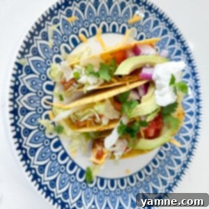 Flavorful Chicken Tacos with fresh toppings