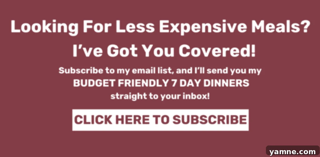 budget friendly meals