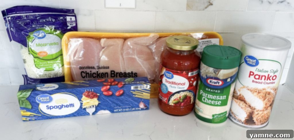 Chicken Parmesan Ingredients