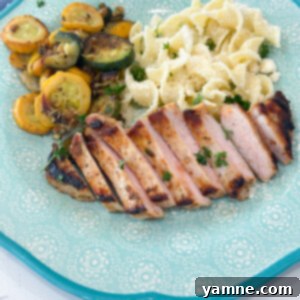 Delicious Seared Ranch Pork Chops ready to eat