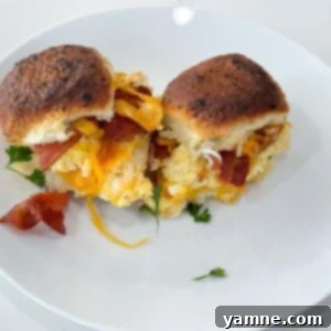 breakfast sliders