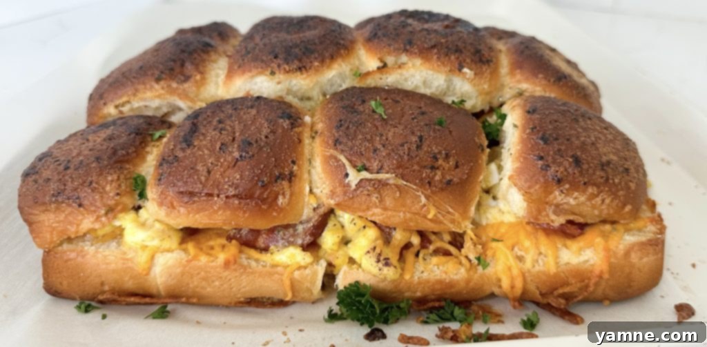 breakfast sliders
