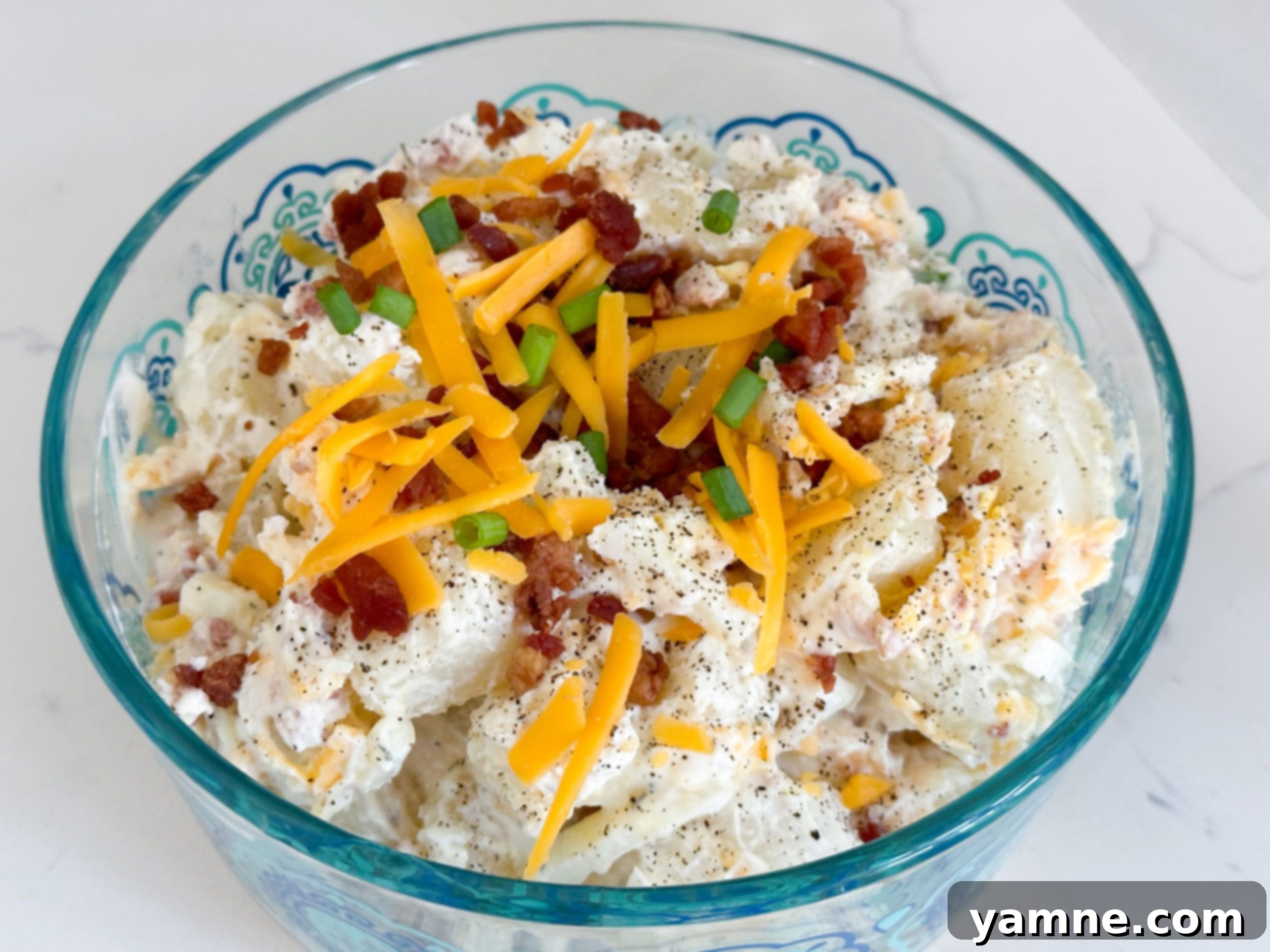 Baked potato salad recipe