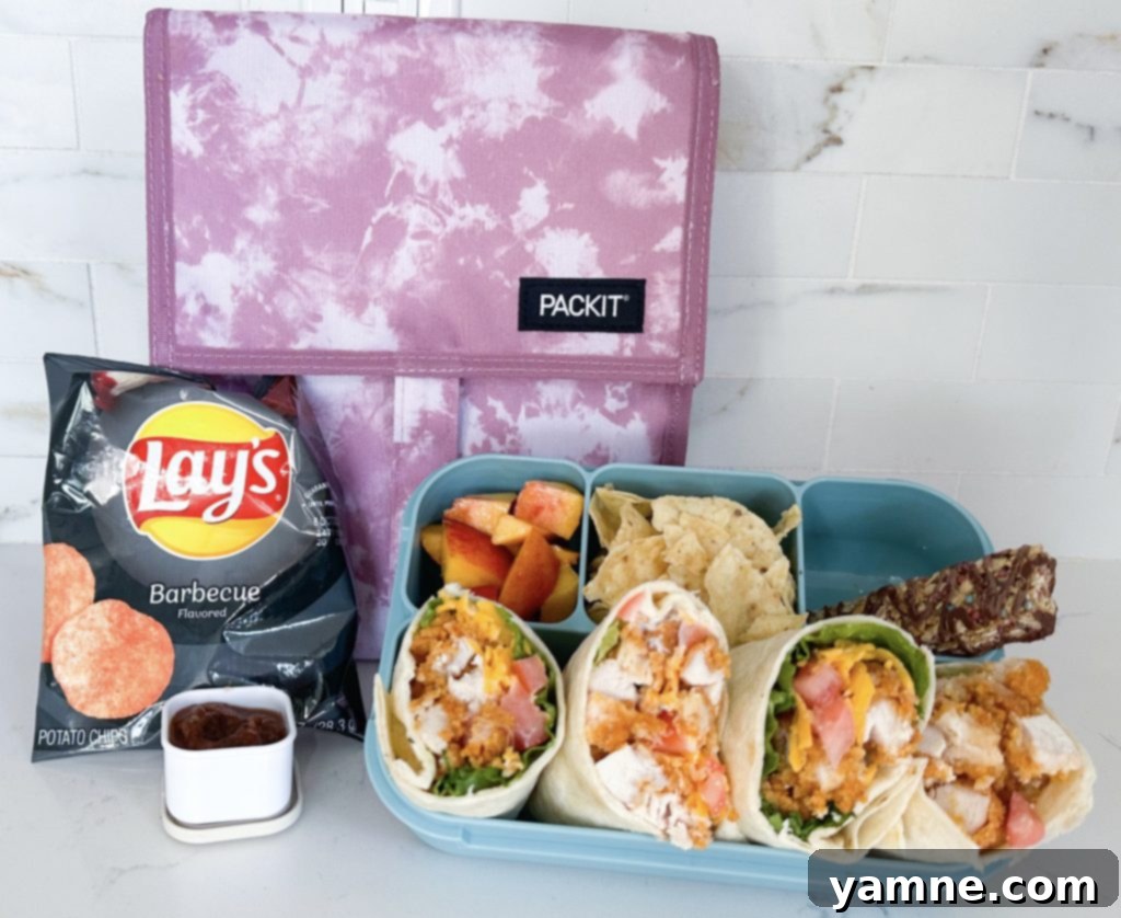 Ranch chicken wraps recipe