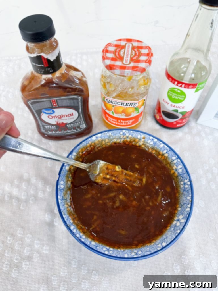 Easy Orange Chicken 4 3-ingredient orange chicken sauce