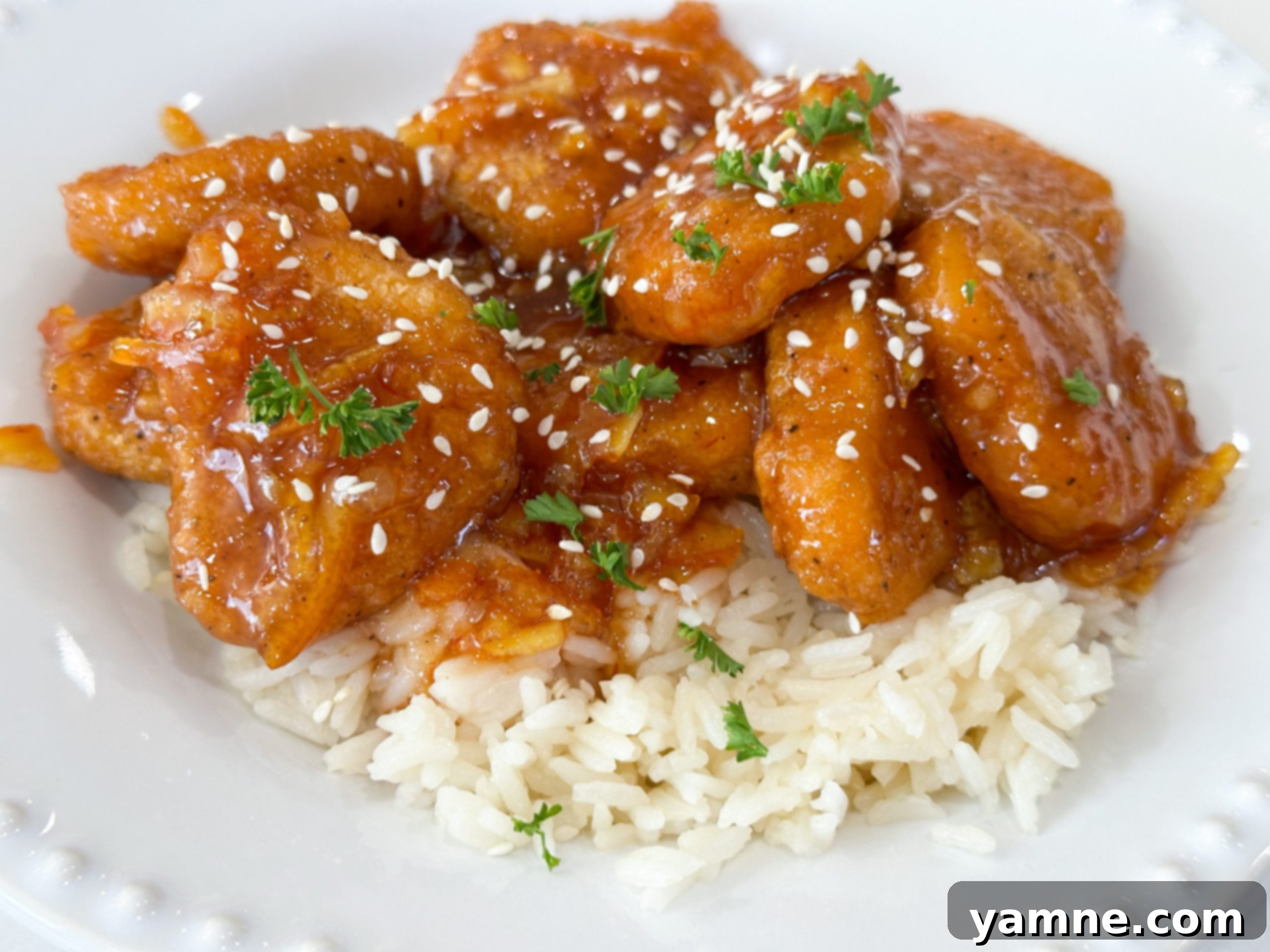 Easy Orange Chicken 6 3-ingredient orange chicken