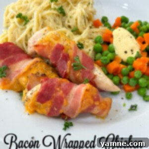 Bacon-Wrapped Chicken Bites: A 3-Ingredient Wonder 9 Finished 3 Ingredient Bacon Wrapped Chicken