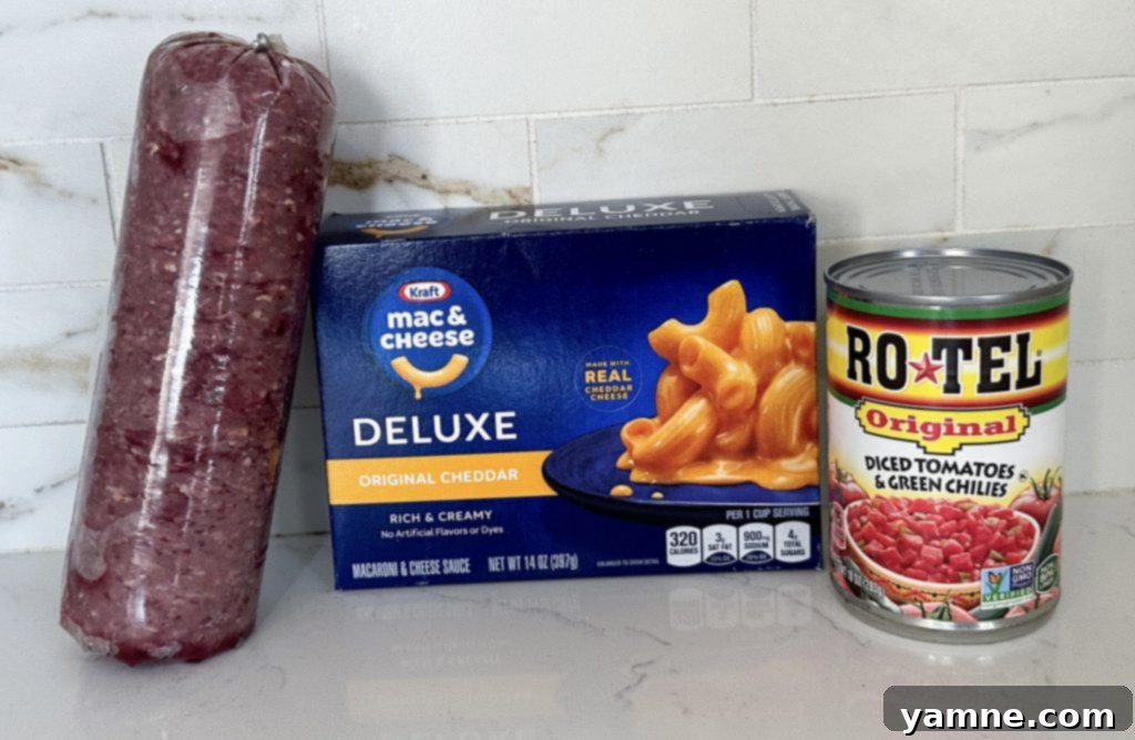 3 ingredient taco mac