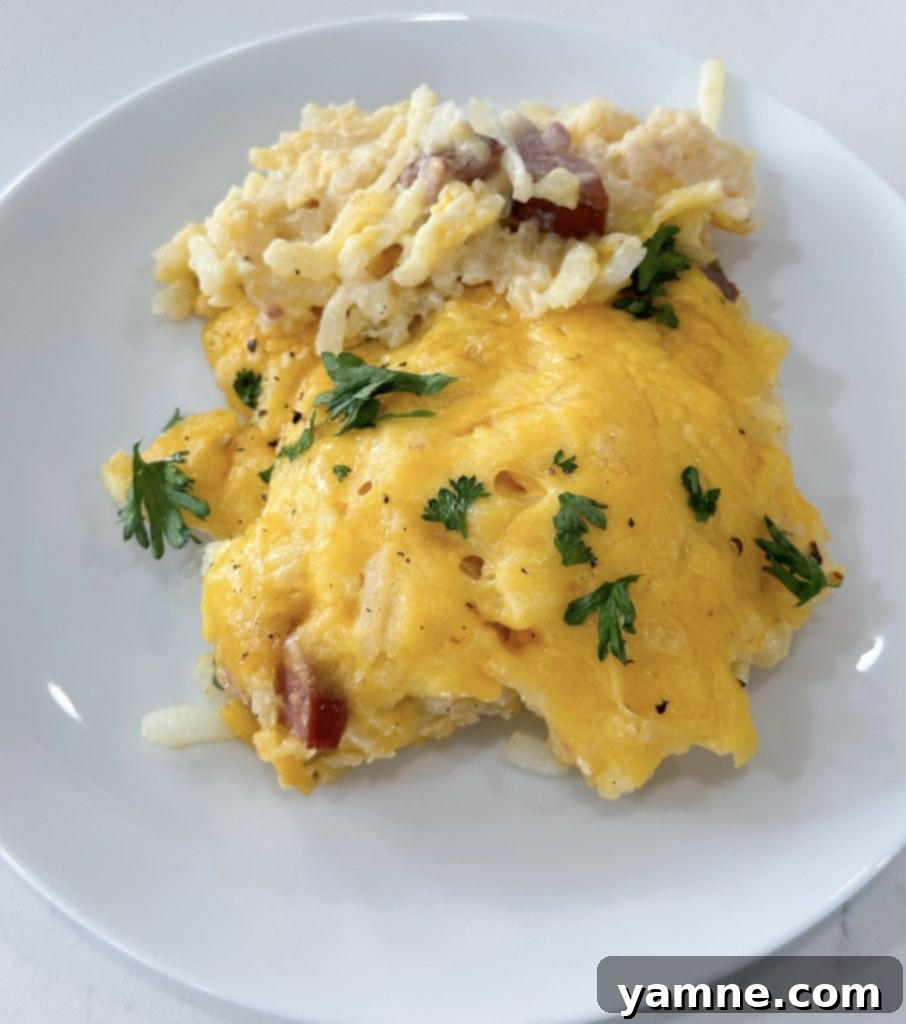 Effortless Sausage and Potato Bake 8 Dump and Go Sausage Hashbrown Casserole