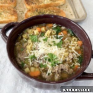 one-pot Italian sausage soup