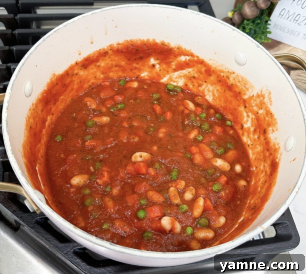 Pasta with beans $5 dinner