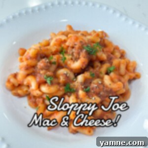 sloppy joe mac and cheese recipe
