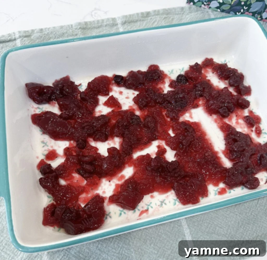 Spreading Cranberry Sauce