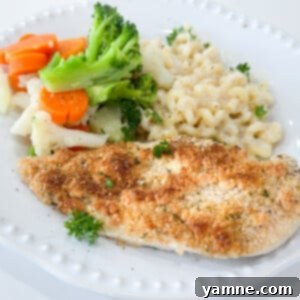 Baked parmesan panko chicken recipe
