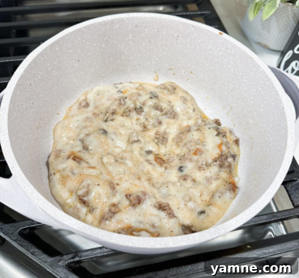 easy tater tot casserole recipe assembling