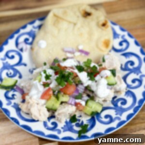 Easy slow cooker Greek chicken