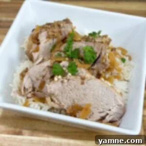 Slow cooker delicious pork tenderloin, a tender and flavorful meal