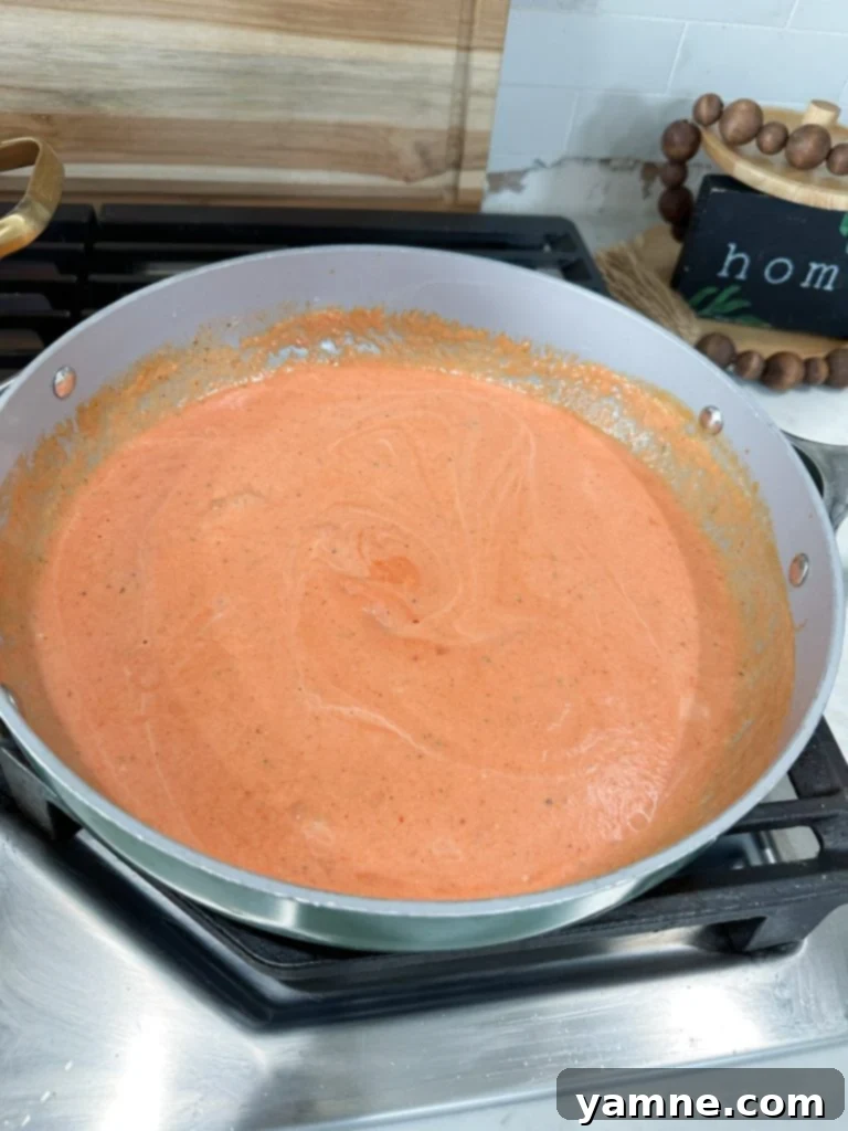 Rich and Creamy Tomato Pasta