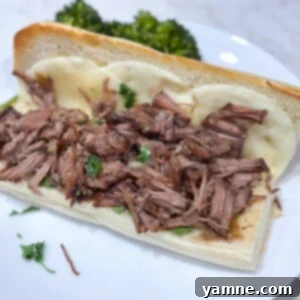 easy slow cooker french dip roast sandwiches
