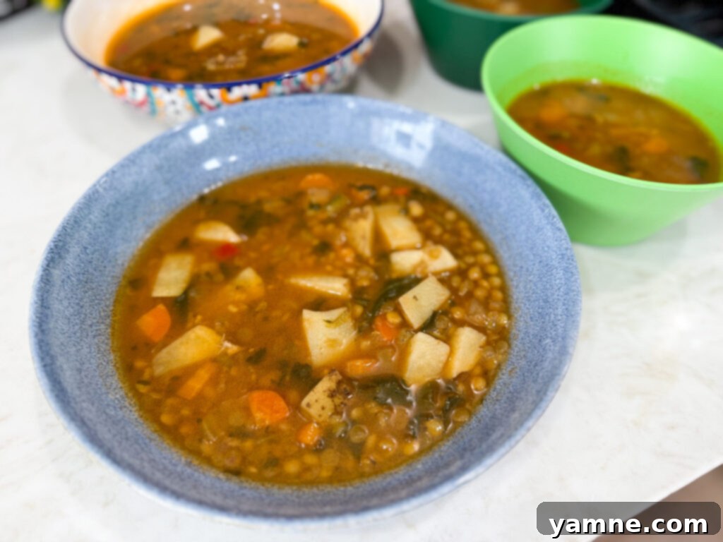 Lentil Potato Soup