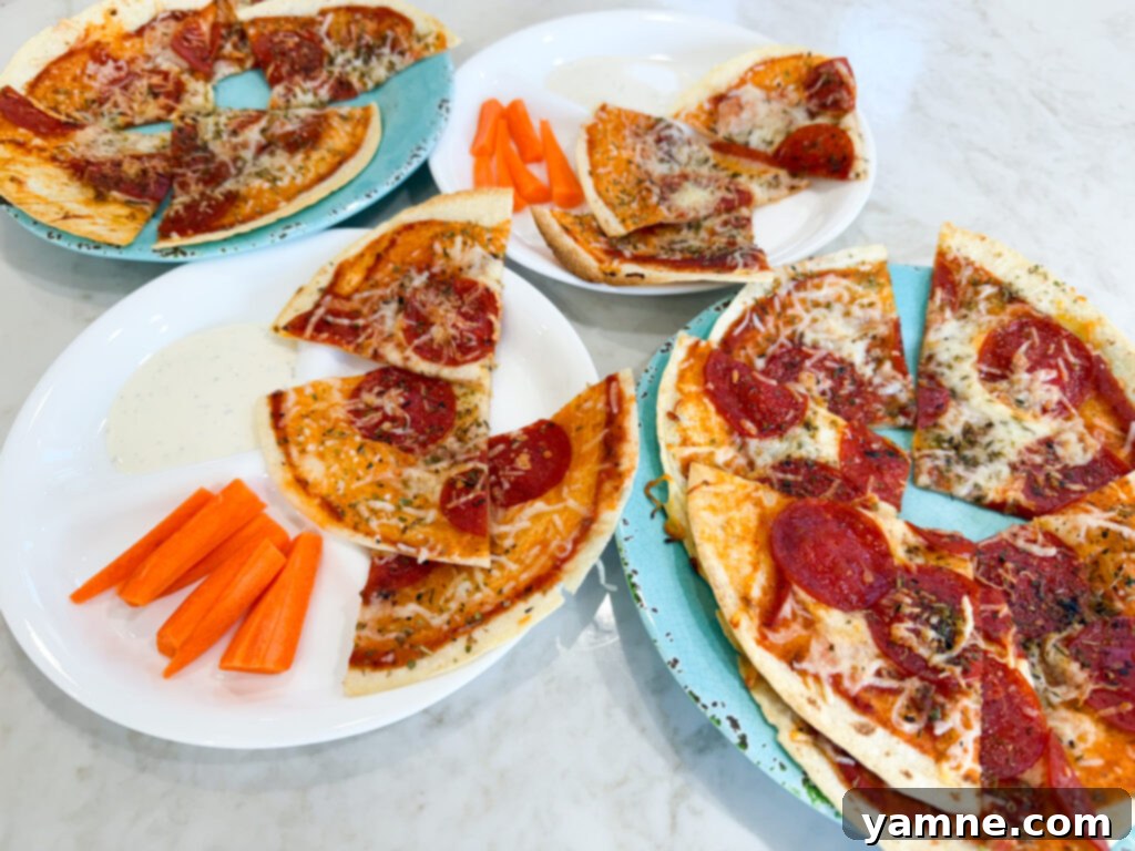 Tortilla Pizzas