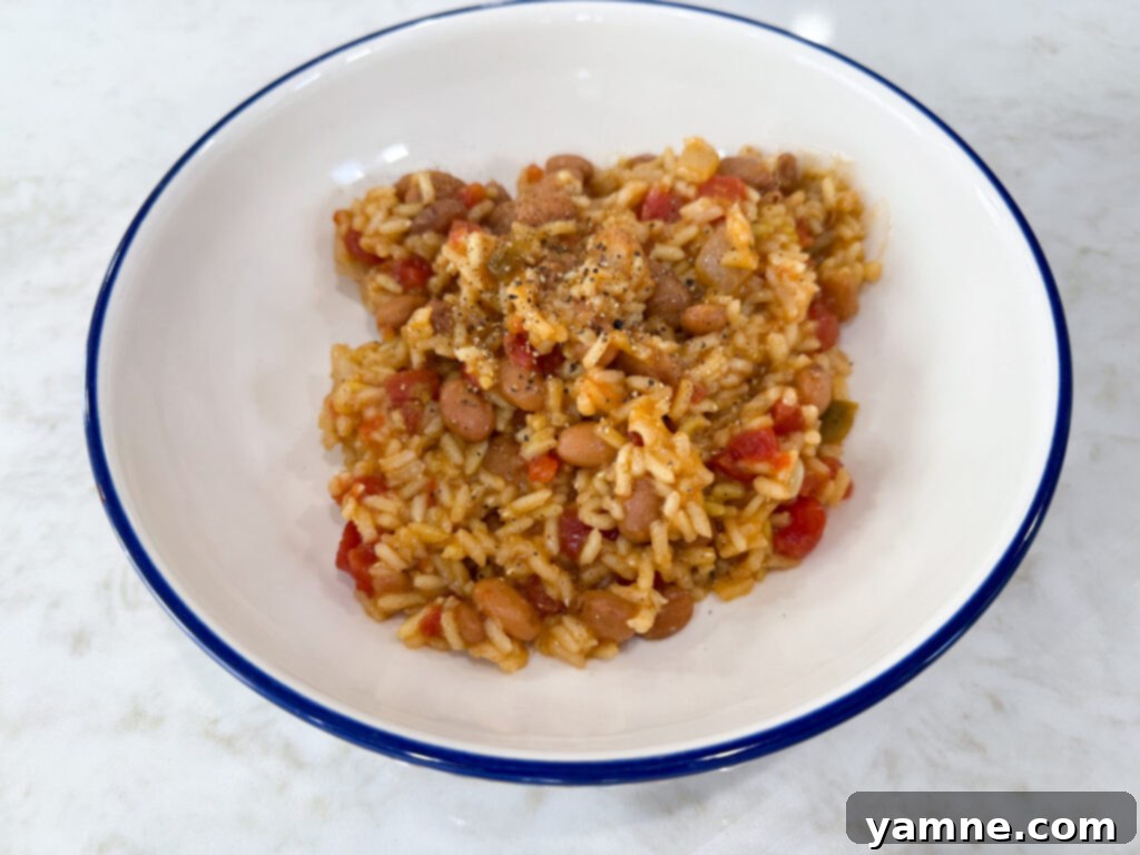 Rice and Bean Skillet