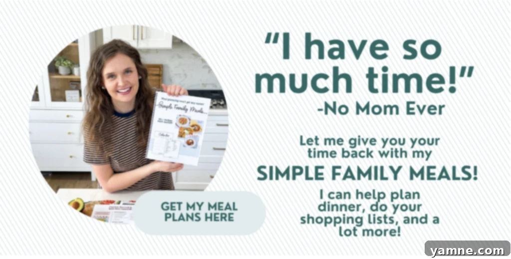 Simple family meal plan ideas