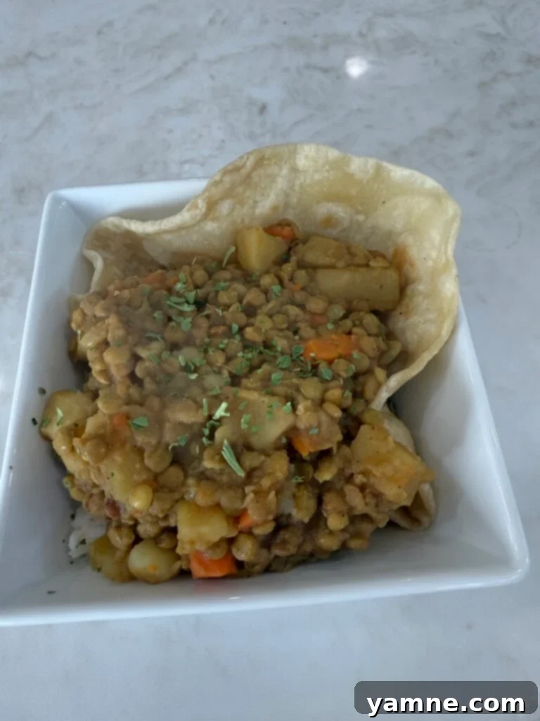 $12 Weekly Grocery Challenge Dirt Cheap Easy Healthy Meals 6 Potato Lentil Curry, a healthy and cheap recipe